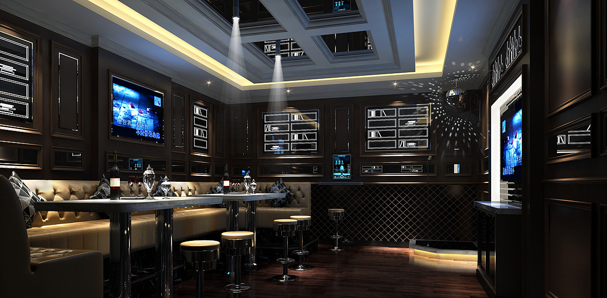 南洋时尚轻奢主义--新加坡最新网红kstar量贩式ktv设计