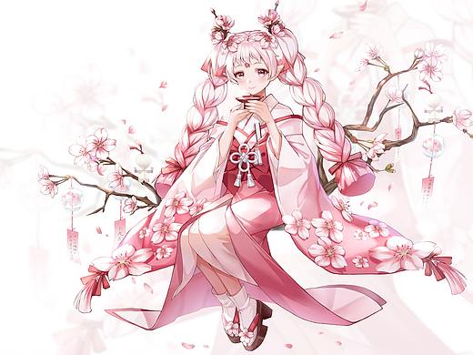 阴阳师区服化形录活动——春樱共赏人设