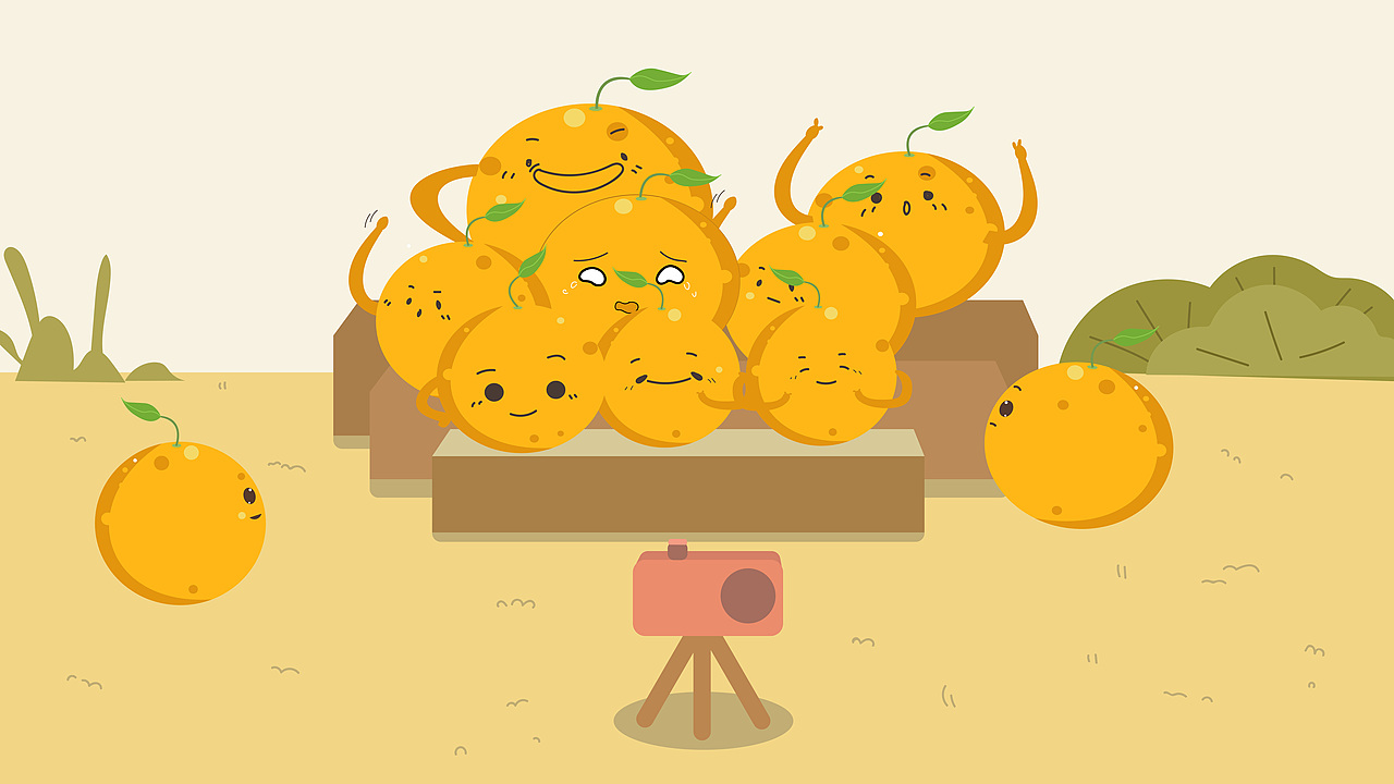橙子OWO（图ZMjY2ODY1NTY4） - 动画片 - 站酷设计师青青子JJING原创素材 - 站酷ZCOOL