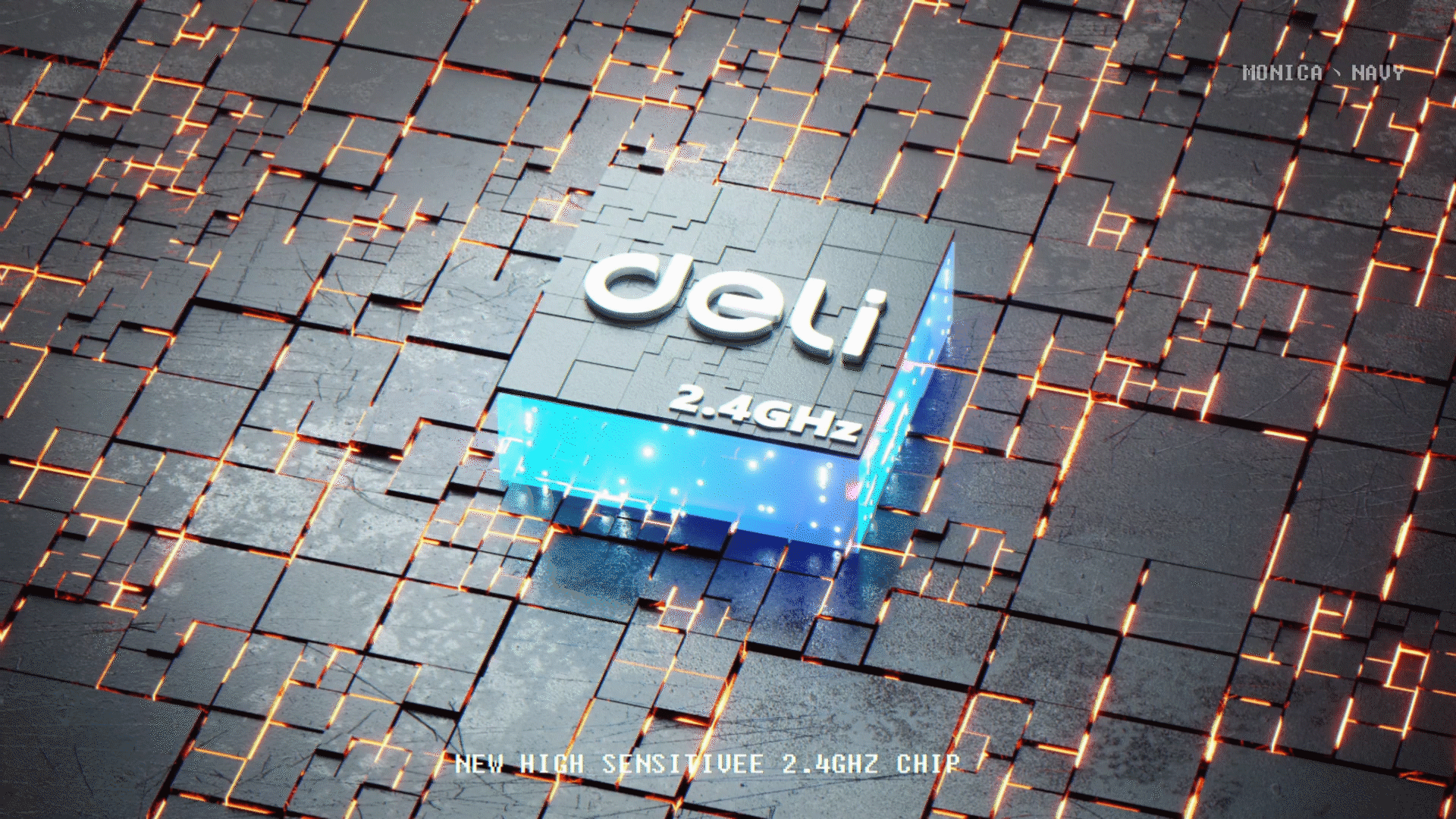 【deli得力激光翻页笔】 产品动画展示