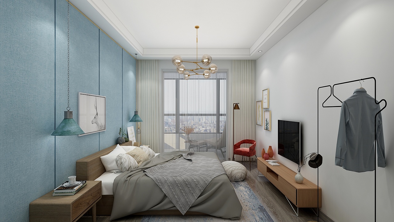 现代别墅效果图