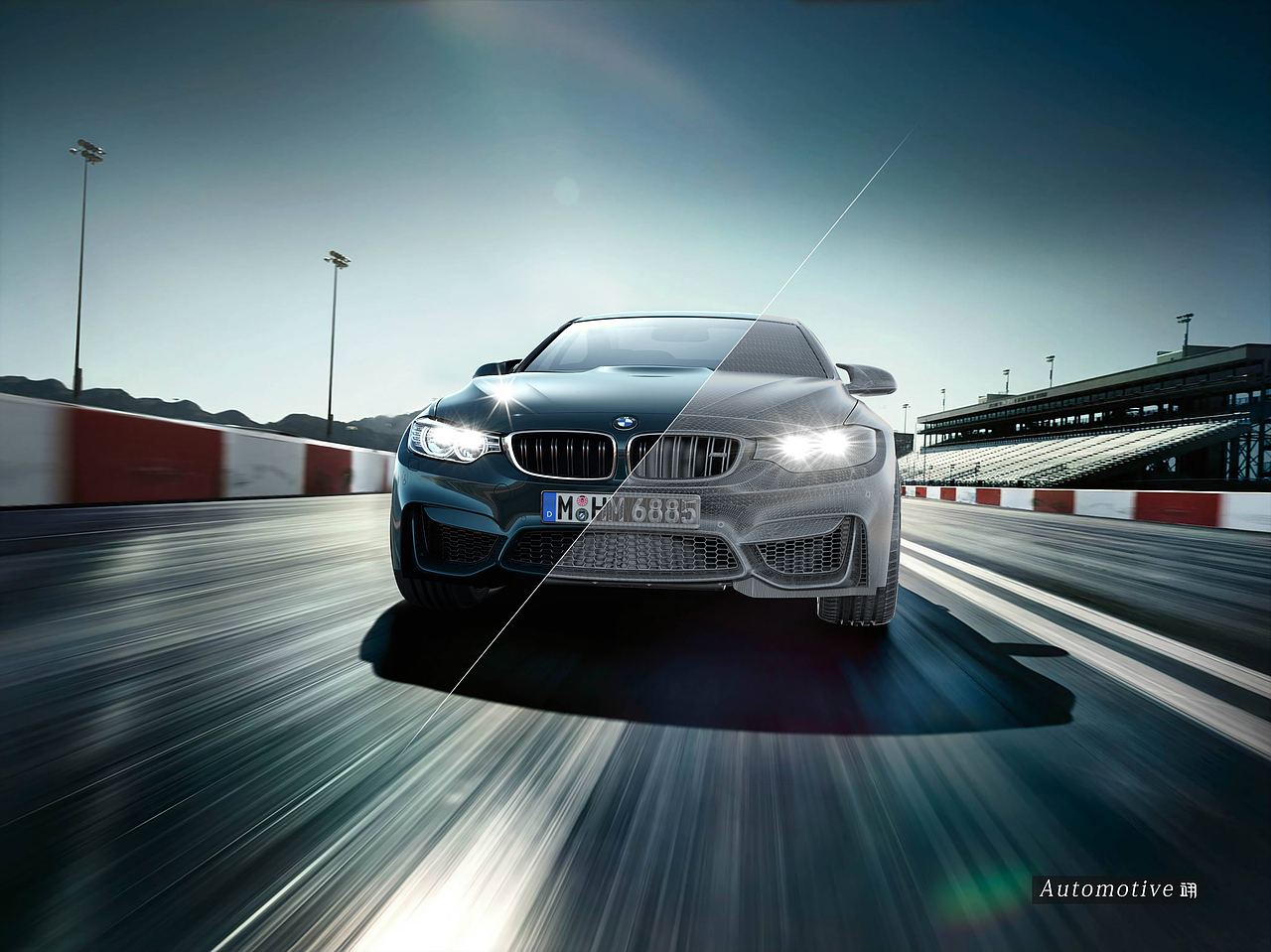 CGI Automotive photography -BMW M4（图ZMzExNzI4MDQ=） - 机械/交通 - 站酷设计师bababread原创素材 - 站酷ZCOOL