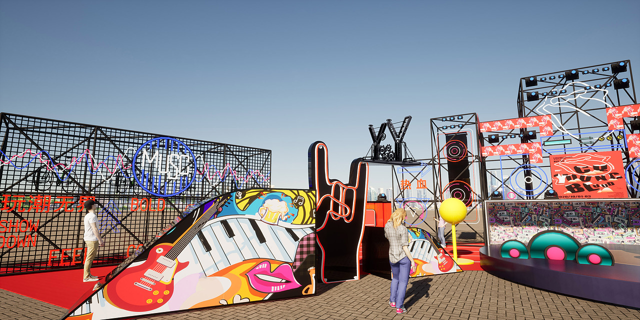 渝言新生 CHONGQING YUSAIDNEW 沉寝式街头跨界音乐秀