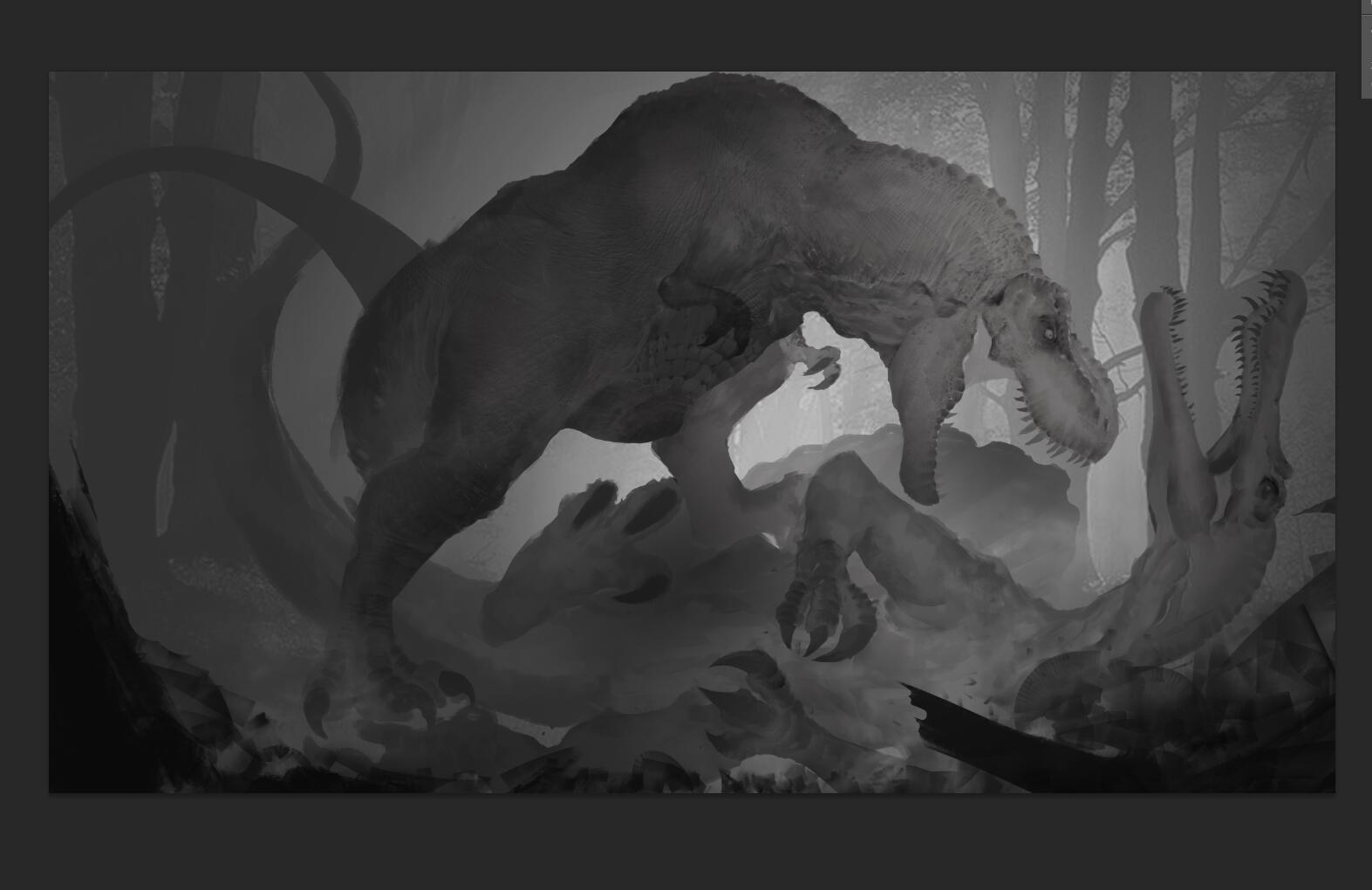 侏罗纪公园|插画|插画习作|黑髅 - 原创作品 - 站酷 (zcool)