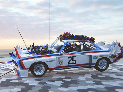 BMW CSL 3.5 1975（實(shí)時(shí)渲染）（個(gè)人主頁(yè)-ZNTI5OTg2ODg=） - 其他三維 - 站酷設(shè)計(jì)師SUNYAN95原創(chuàng)素材 - 站酷ZCOOL