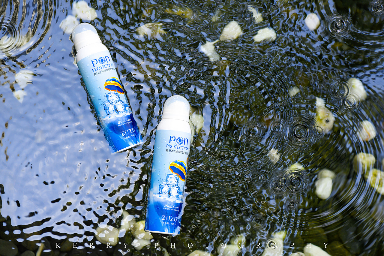 夏日毒区-你需来瓶冰川防晒喷雾解毒