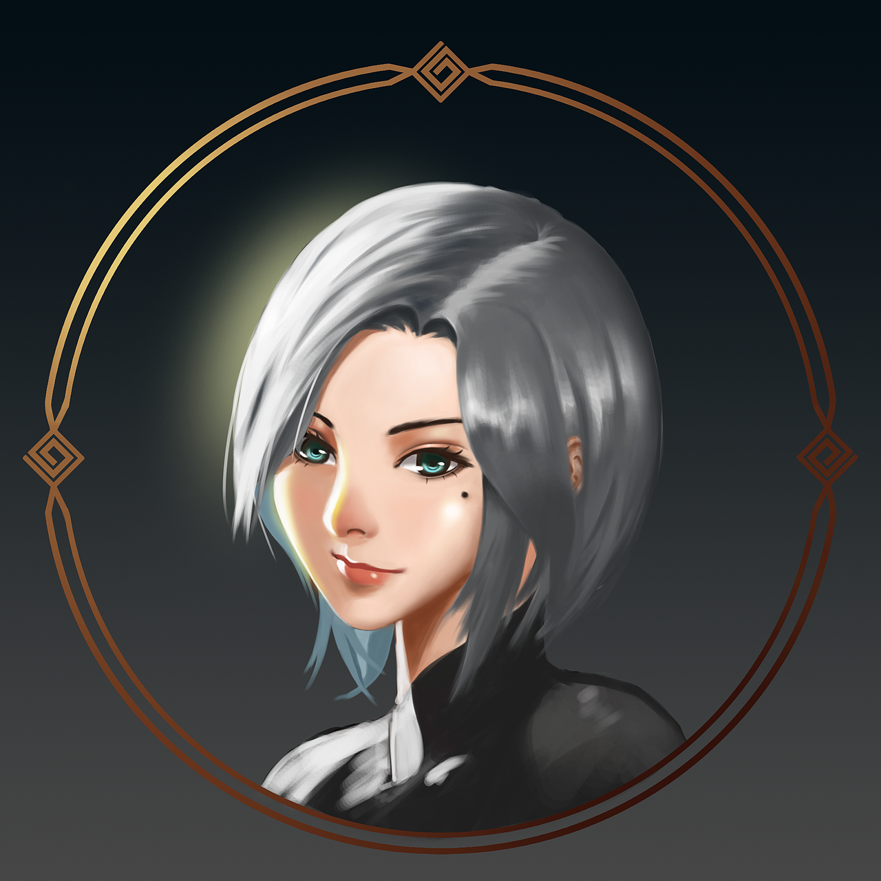 怪猎rise头像_夜空中的花生君-站酷zcool