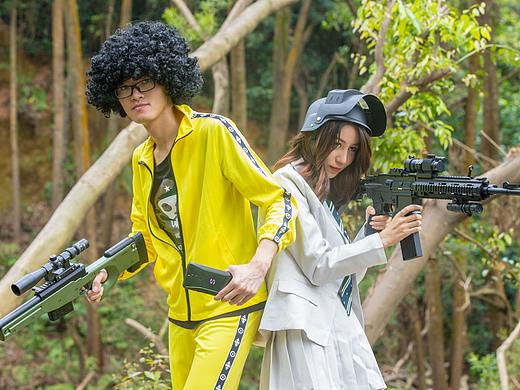 黑鲨手机吃鸡cosplay