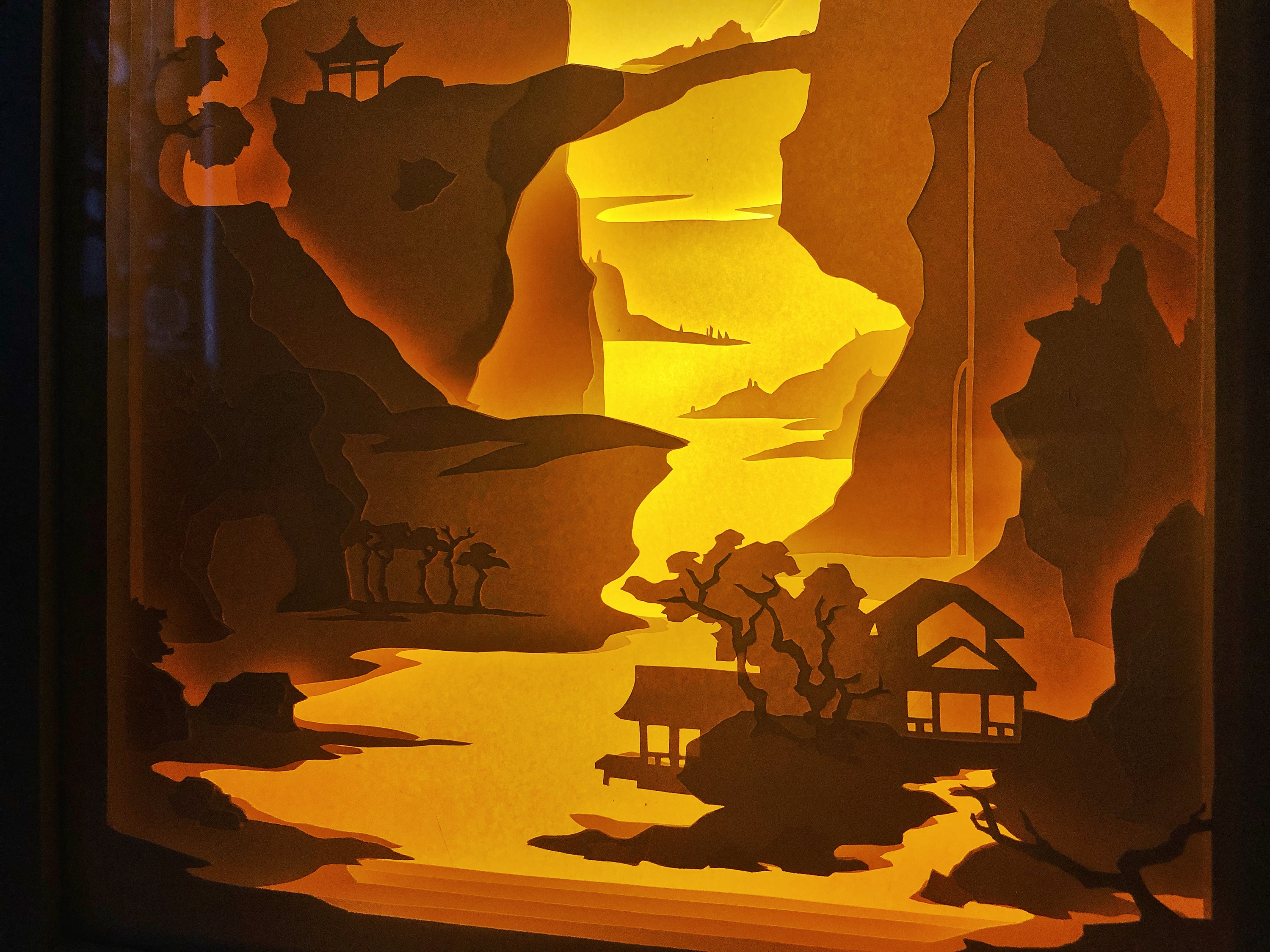 暖心的光影纸雕|手工艺|其他手工艺|栩铭儿 - 原