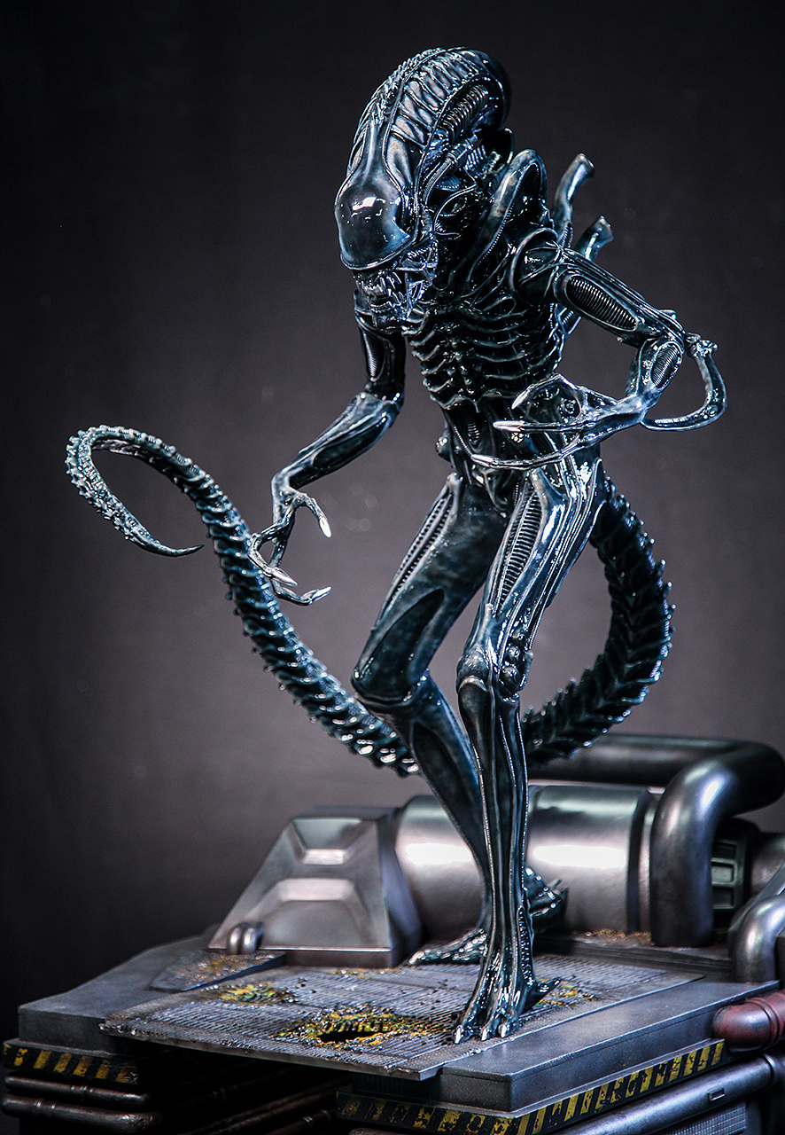 为coolprops涂装1:3异形战士雕像发布
