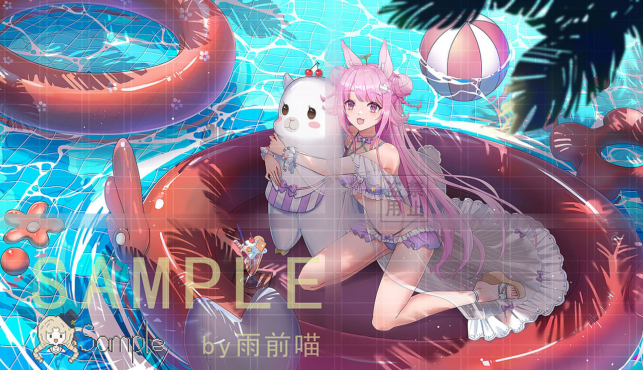 2022上半年绘画总结（图ZMzA3MjE5MzI0） - 商业插画 - 站酷设计师雨前喵原创素材 - 站酷ZCOOL