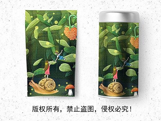 食品包装插画