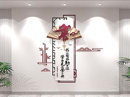 校园 导视  文化墙