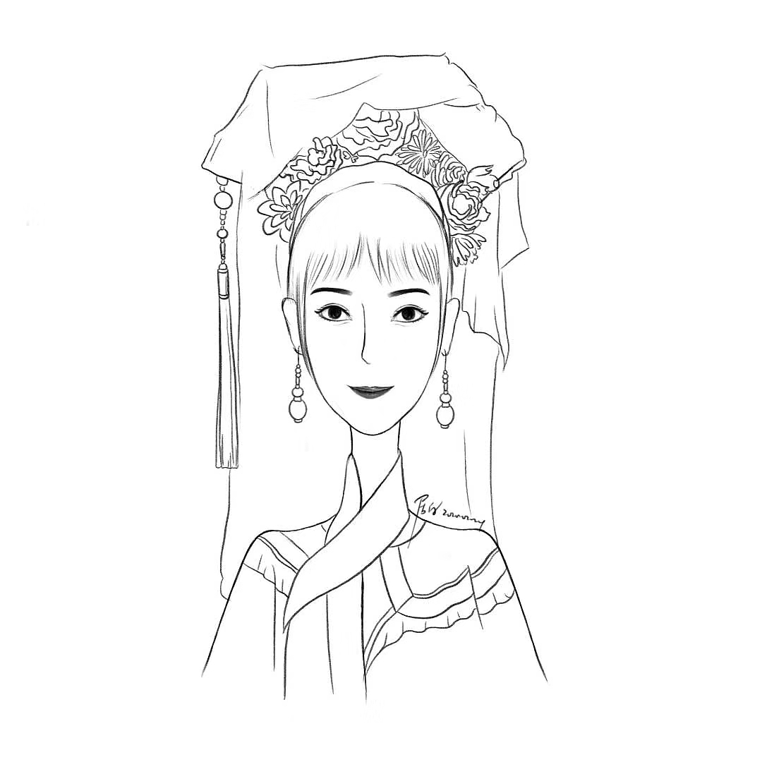 [手绘]大爱甄嬛传（图ZMjIxMzM4MDY0） - 创作习作 - 站酷设计师居居居仔原创素材 - 站酷ZCOOL