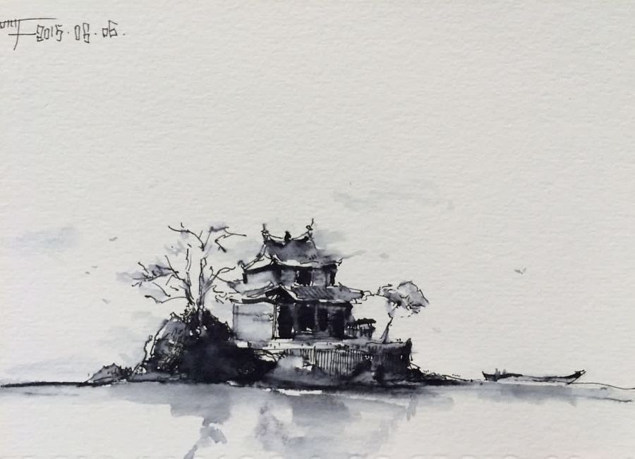 大理 洱海 小普陀