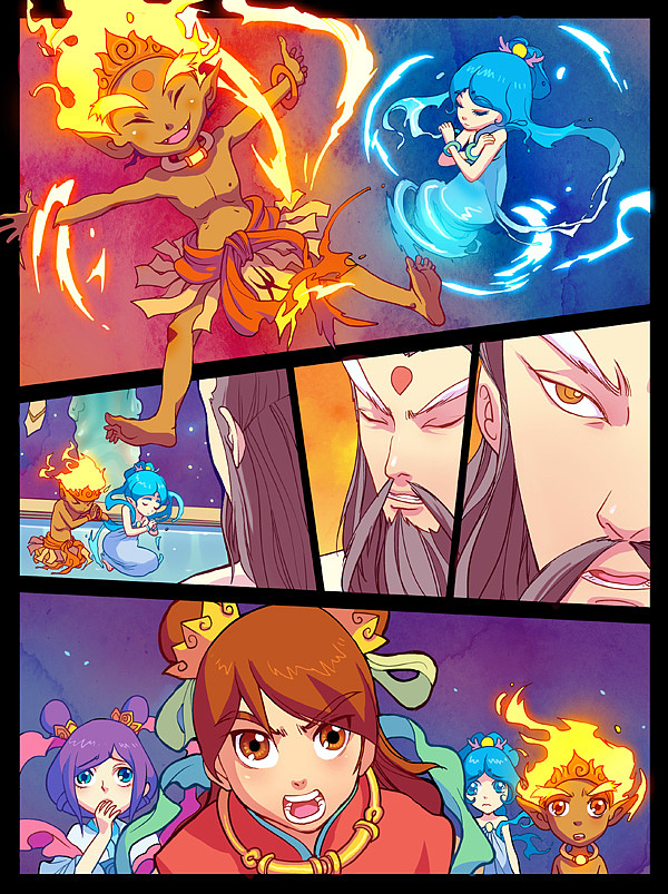 一些工作杂图（图ZMTY2NDk3Mjg=） - 单幅漫画 - 站酷设计师akira17原创素材 - 站酷ZCOOL