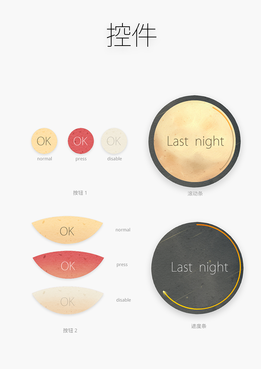 Last Night（图ZMTkzMTI4MjA=） - APP界面 - 站酷设计师飞离北岛原创素材 - 站酷ZCOOL