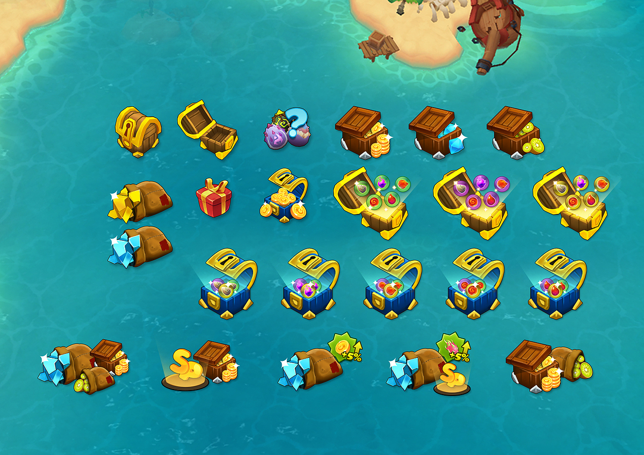 R2 Games项目作品-《Dragon Pals》中度版风格(2017)