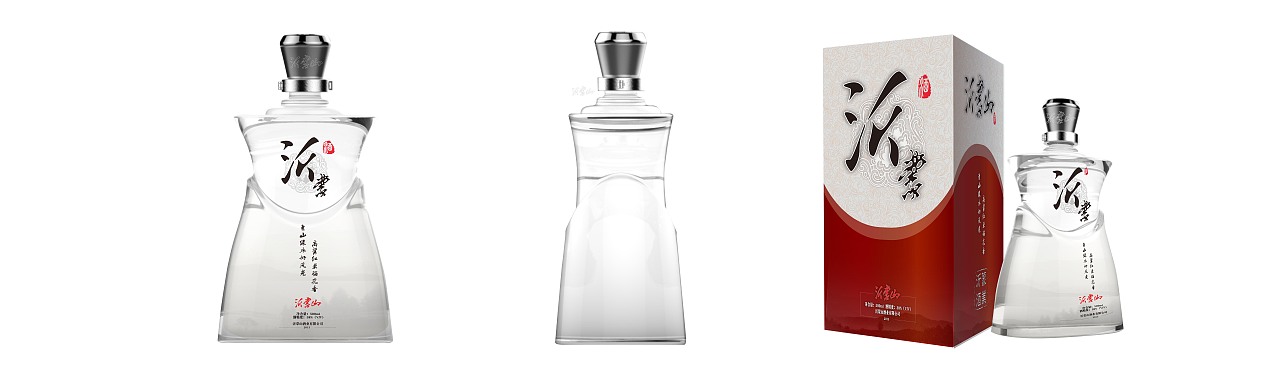 沂蒙山 白酒 包装设计（图ZMTE1ODc2NDg=） - 包装 - 站酷设计师熊猫SAMA原创素材 - 站酷ZCOOL