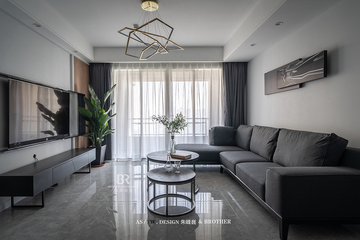 紫御江山装修设计案例,重庆江北装修公司,兄弟装饰