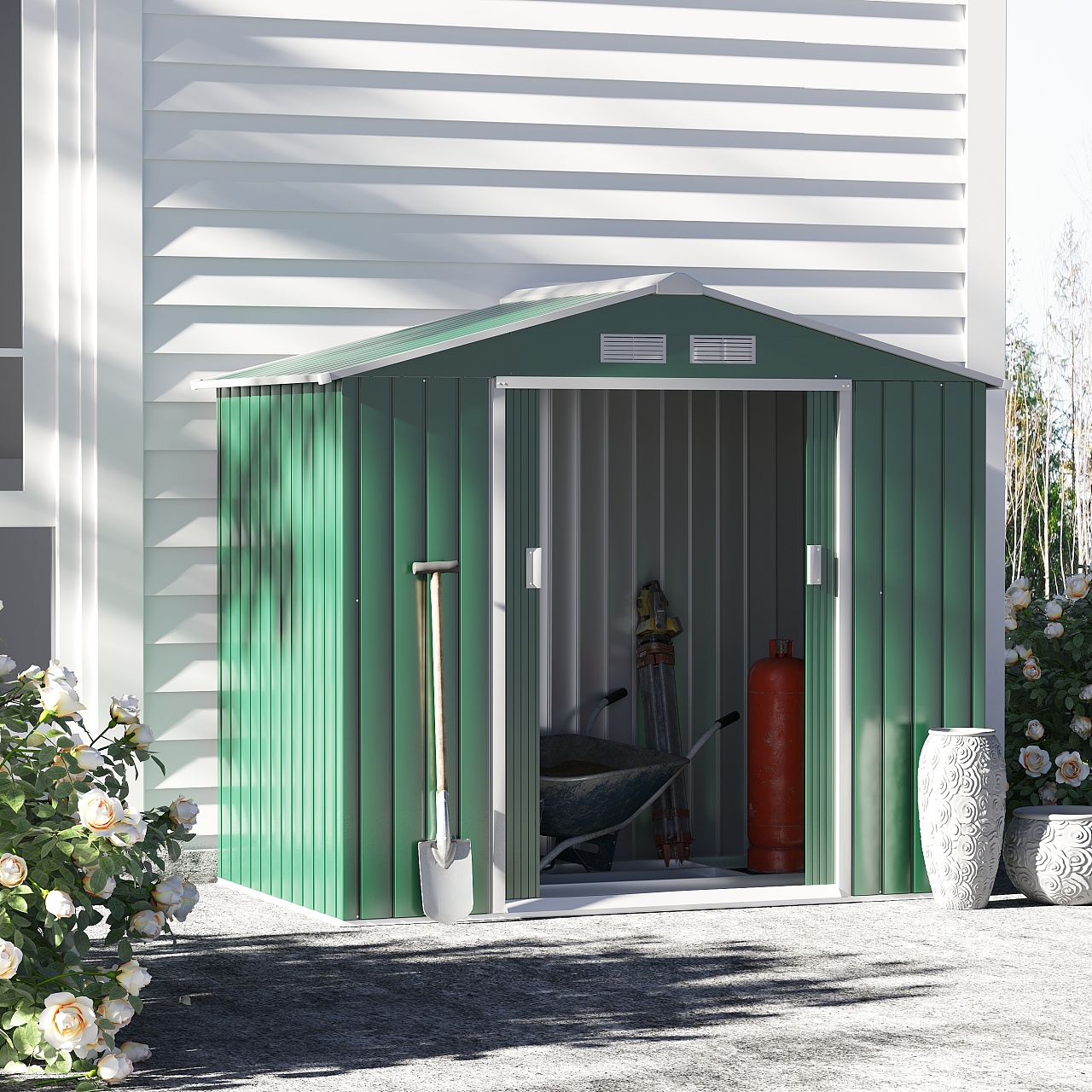 9月户外场景渲染|三维|场景|yu小鱼jj - 原创作品 - 站酷 (zcool)