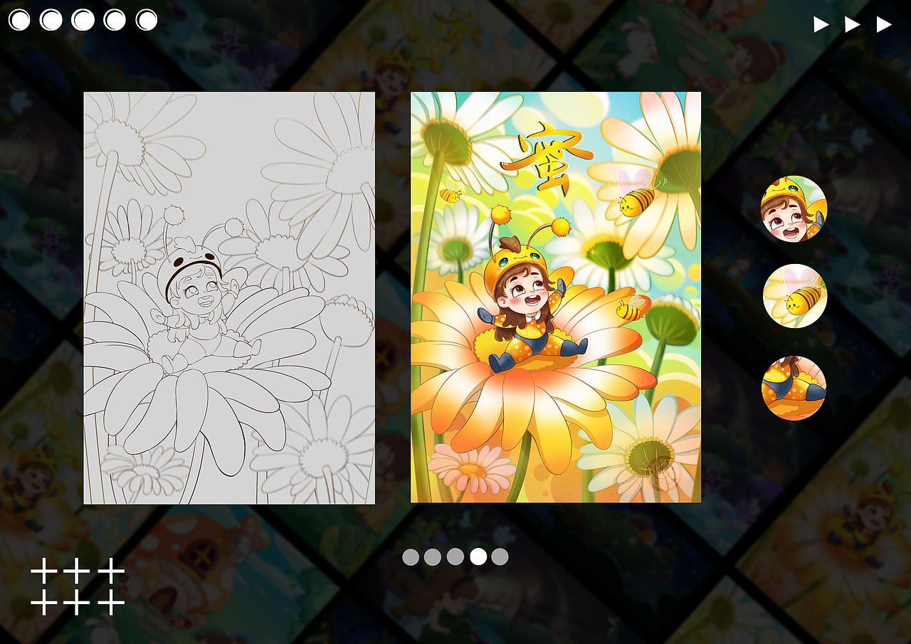 商业插画作品集（图ZMjc1NzU3MDA0） - 商业插画 - 站酷设计师只兔原创素材 - 站酷ZCOOL