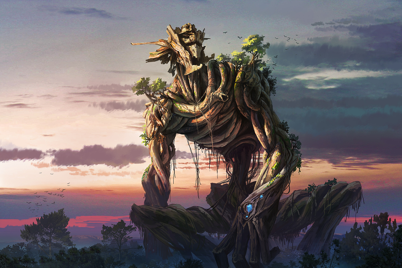 树人|插画|商业插画|文青wenq - 原创作品 - 站酷 (zcool)