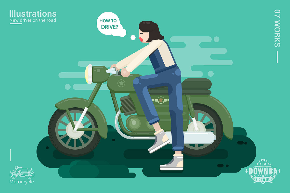 插画练习（图ZMTE1ODU1OTcy） - 创作习作 - 站酷设计师Downba_原创素材 - 站酷ZCOOL