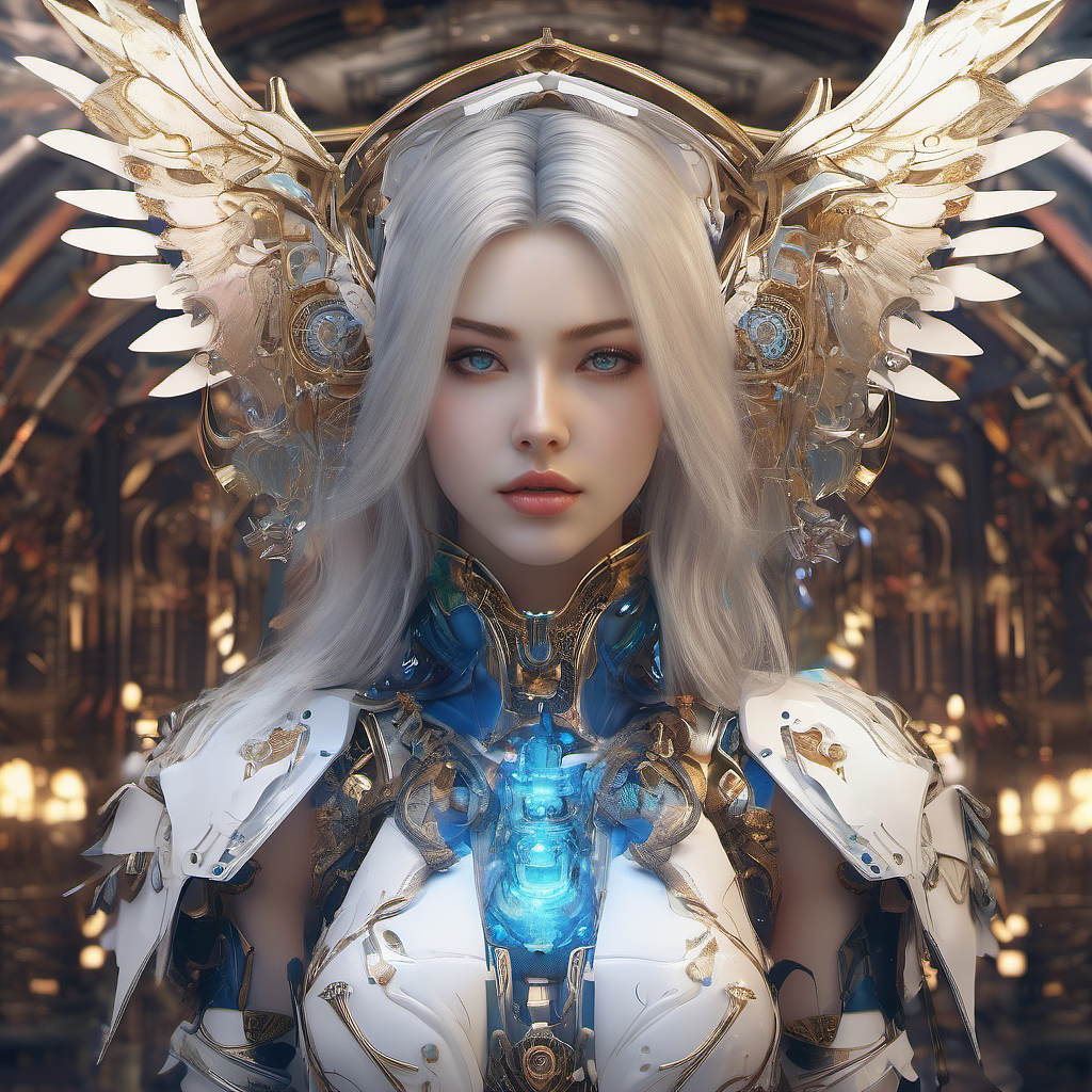 【AI系列】谁不喜欢绚丽的小宝石呢?皇冠女孩~