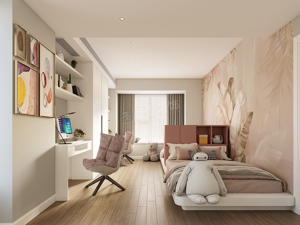 恒大御龙天峰装修设计御龙天峰跃层装修案例效果图