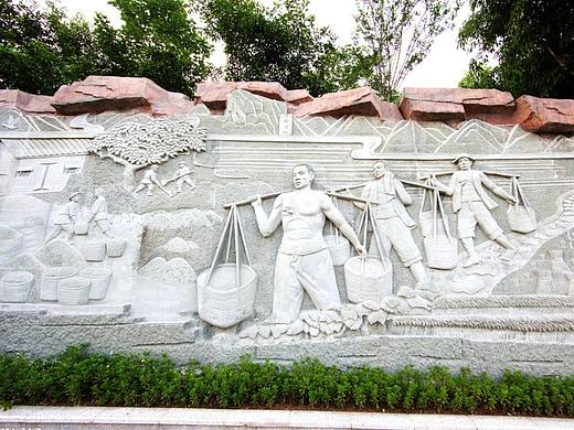 公园砂岩浮雕设计公司