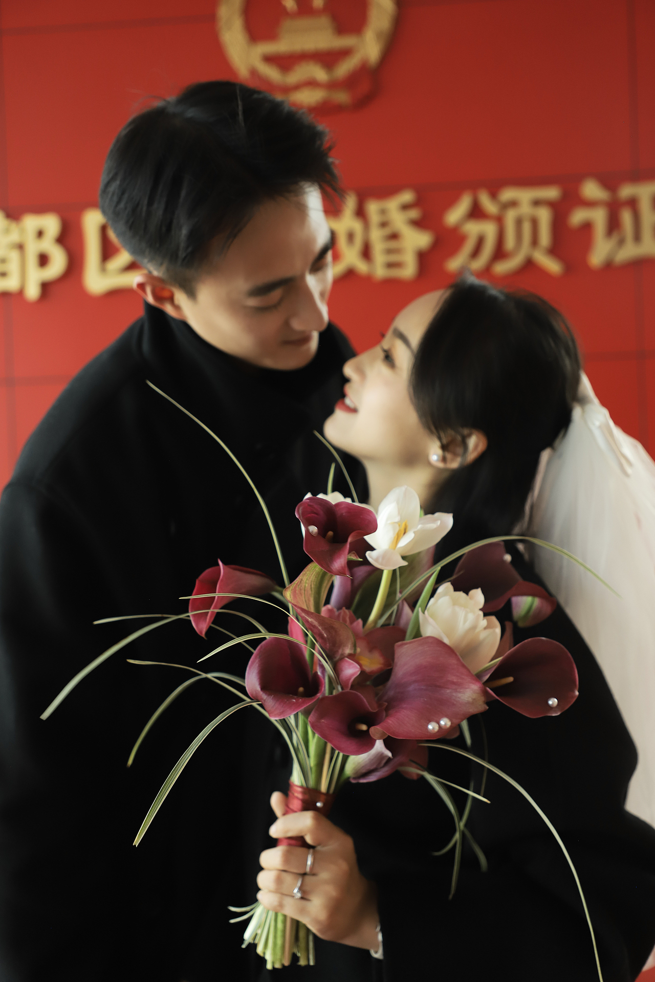 今天领证,有温度的照片