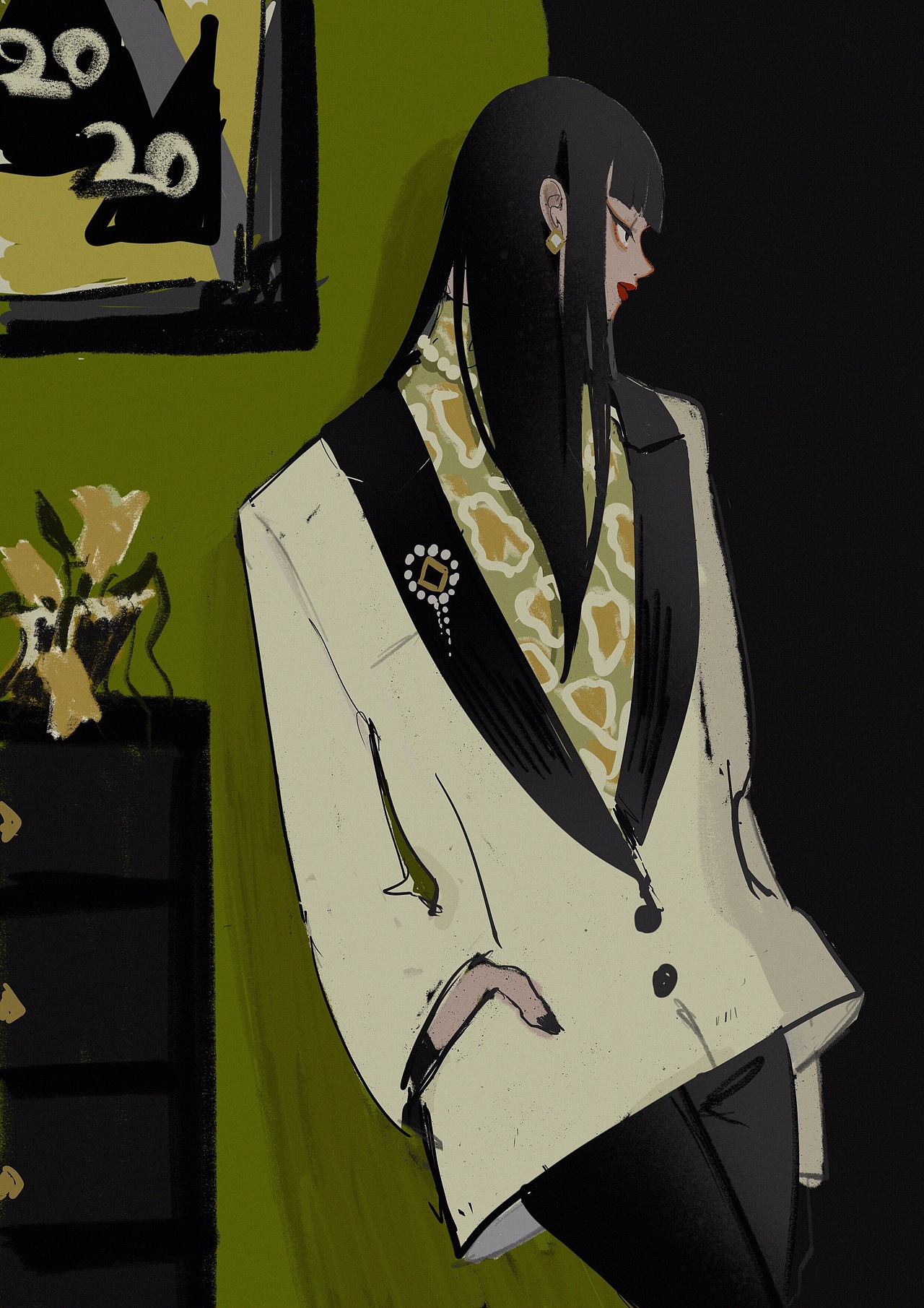 合集-人物-速写风女性（图ZMjkzMzM1MjAw） - 艺术插画 - 站酷设计师canto_kun原创素材 - 站酷ZCOOL