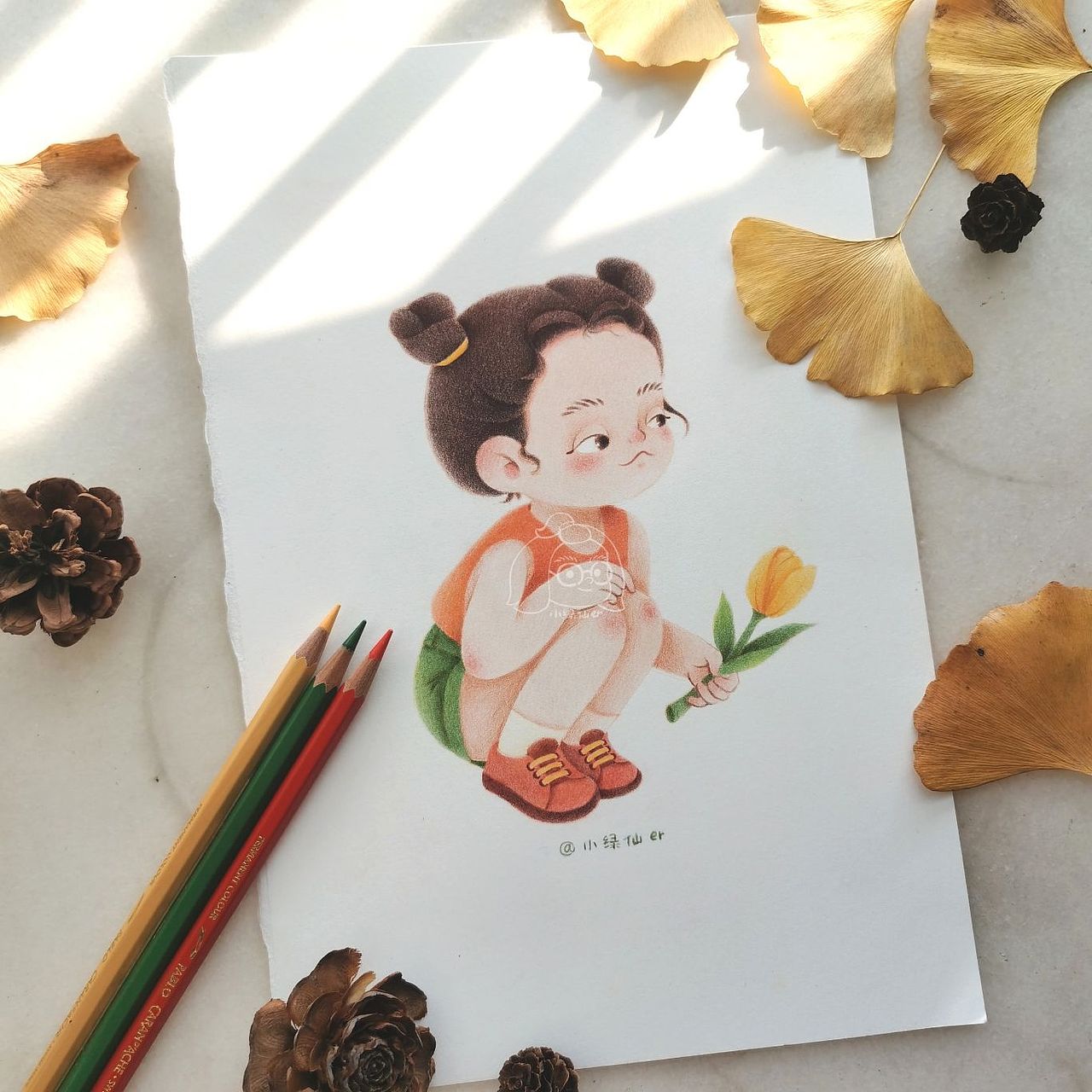 一组彩铅小人合集（图ZMzYwOTkyMDQw） - 创作习作 - 站酷设计师大绿棉拖原创素材 - 站酷ZCOOL