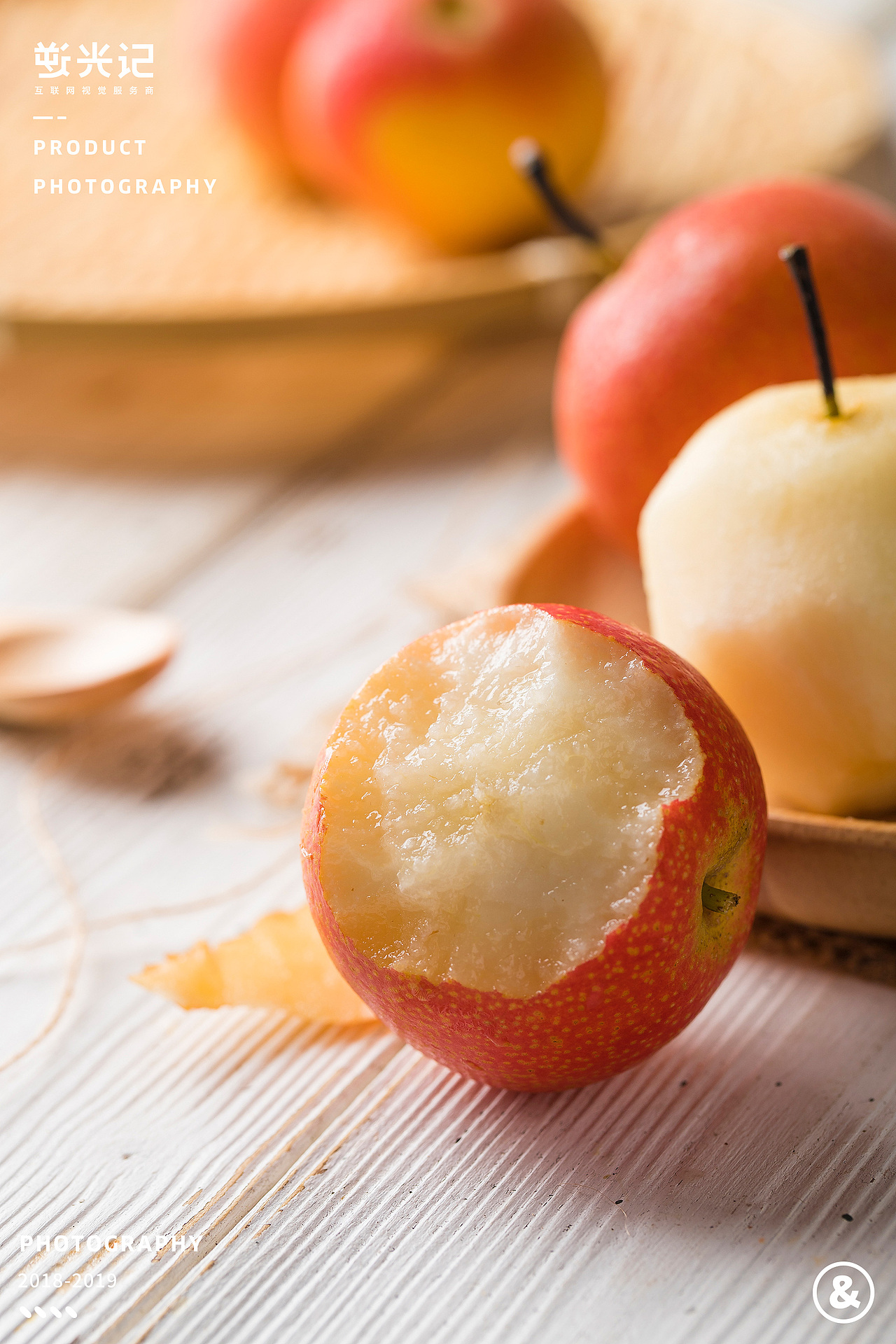 逆光记/水果拍摄案例展示/南果梨（图ZMTc3MTM4NzA4） - 产品摄影 - 站酷设计师一诺月原创素材 - 站酷ZCOOL