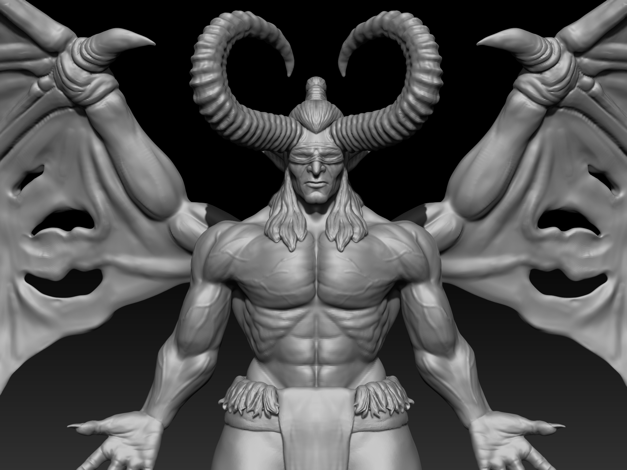 恶魔猎手伊利丹-素模