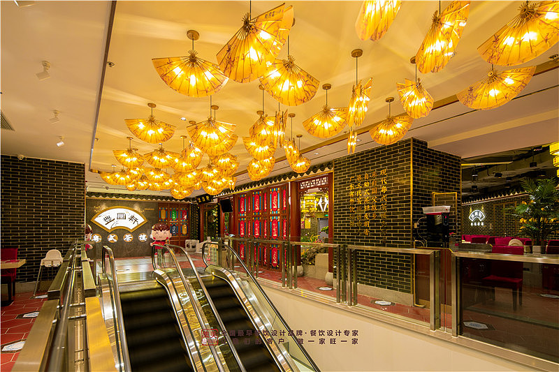 餐饮设计案例:上海·丰圆轩-集美山田组出品(图ZMjA0Nzc3MzU2) - 家装设计 - 站酷设计师集美山田组设计院原创素材 - 站酷ZCOOL