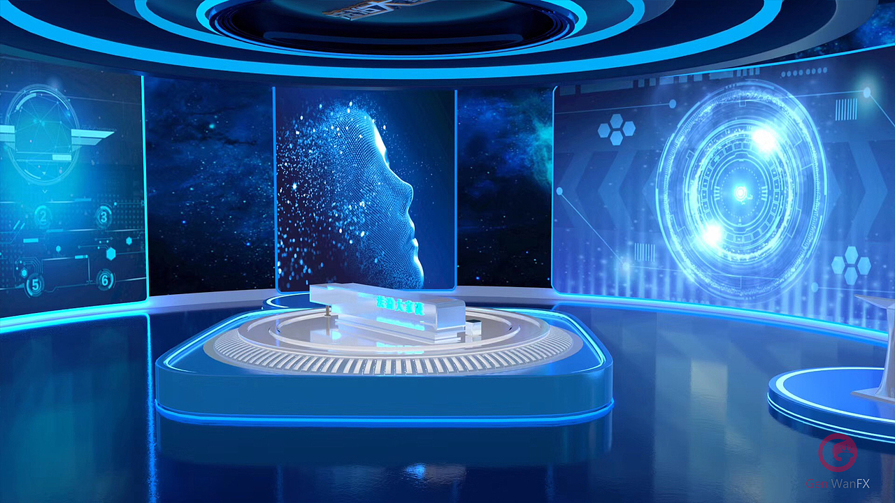 cctv12虚拟演播室