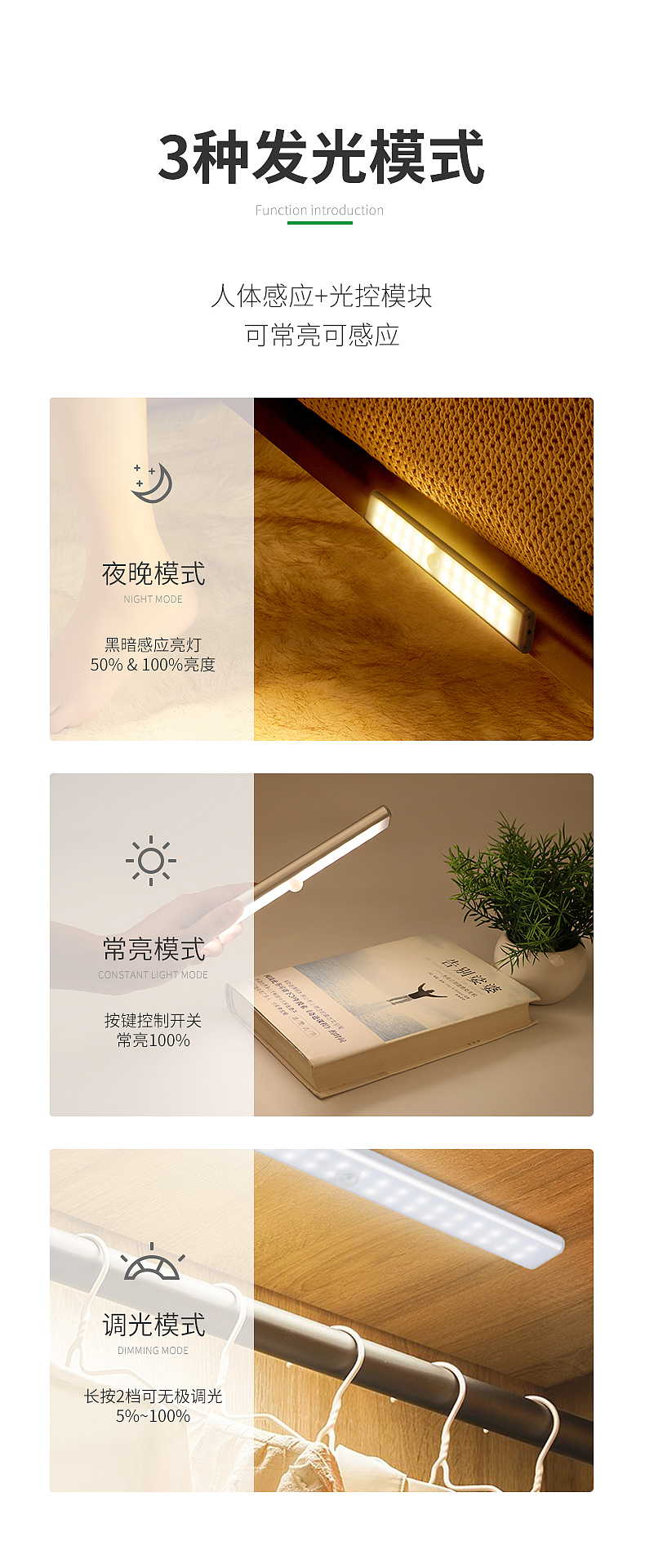 橱柜灯拼多多详情页设计