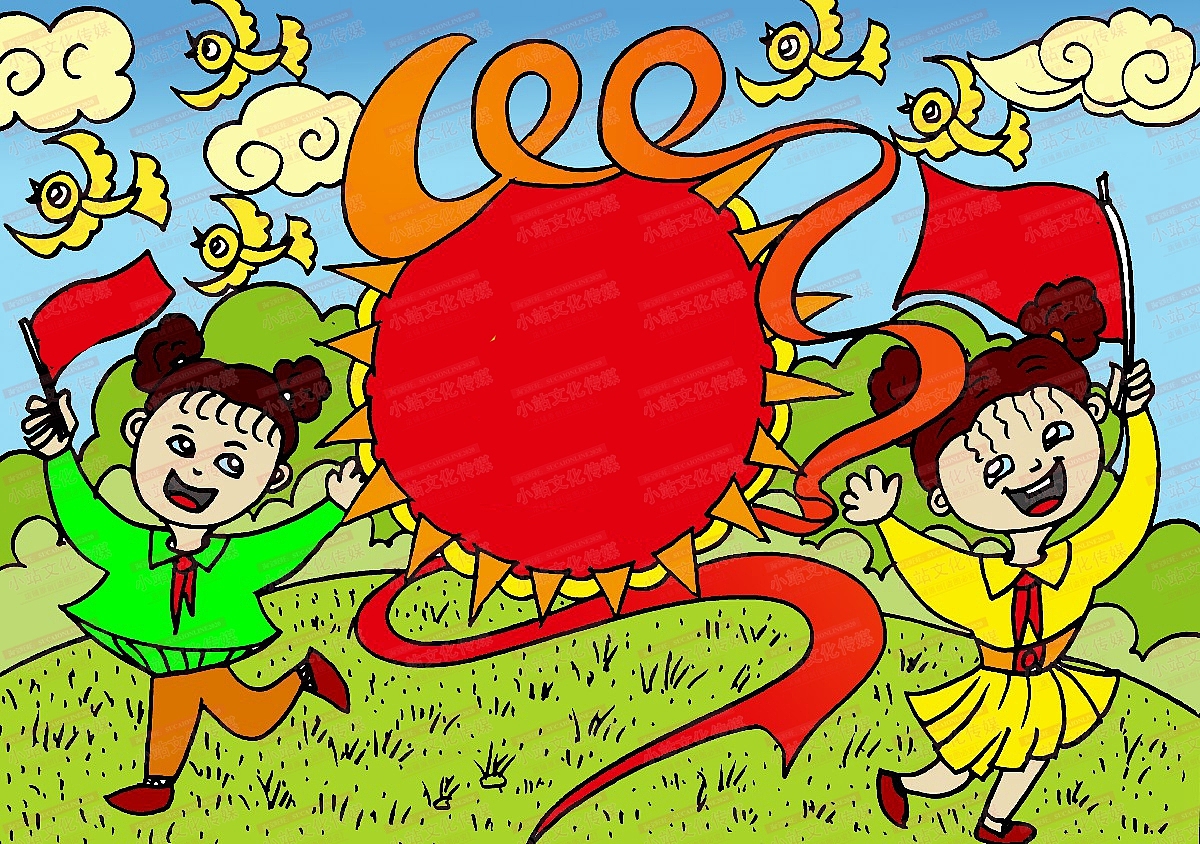 电脑绘画作品 学生绘画 中小学生电脑绘画绘图作品22