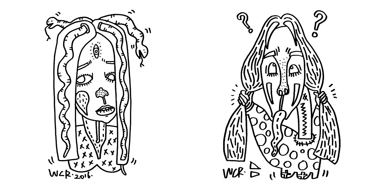 FaceDoodle│怪相涂鸦（图ZNjQ1ODE3MzY=） - 艺术插画 - 站酷设计师王晨睿原创素材 - 站酷ZCOOL