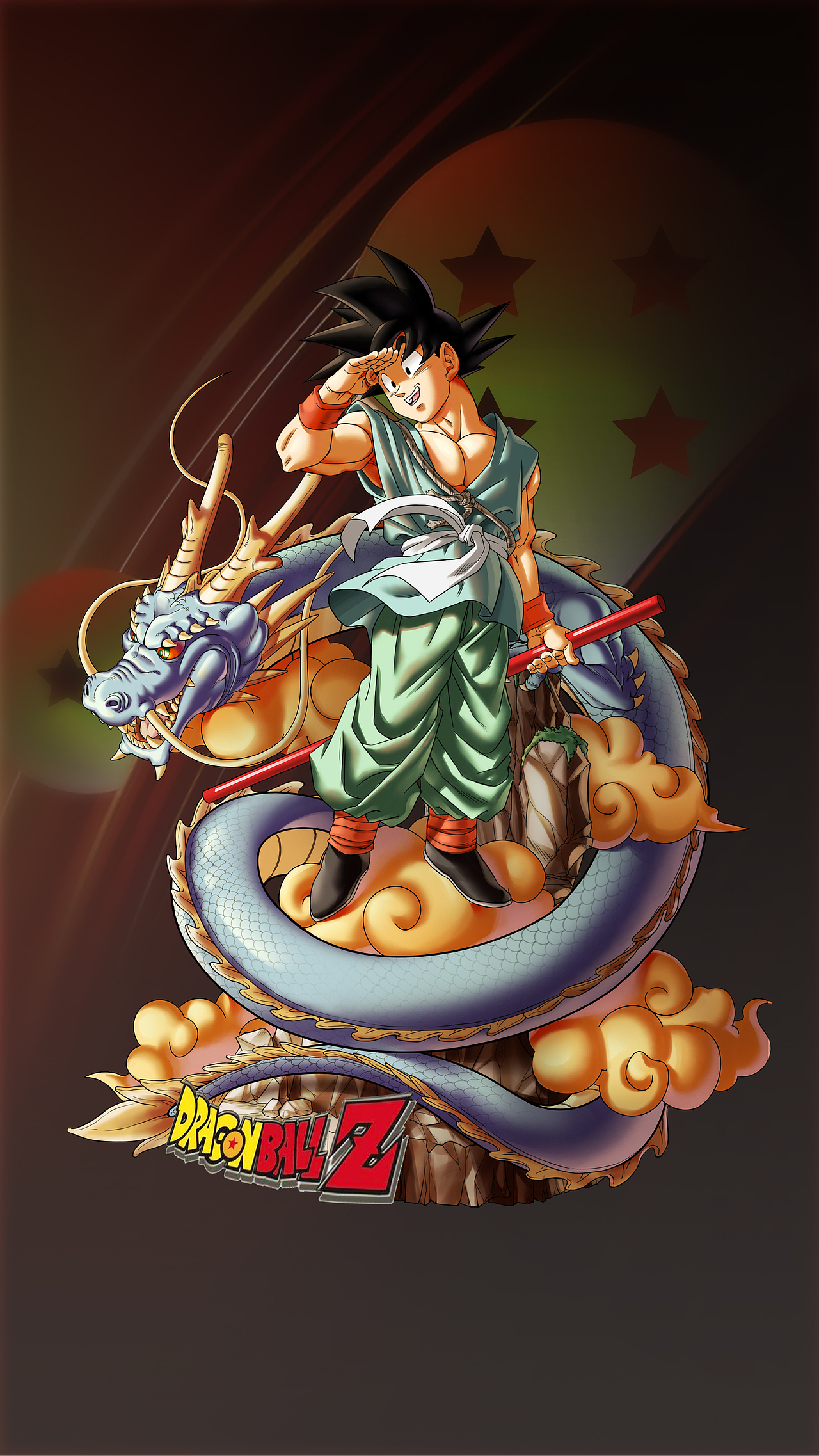 眺望悟空_七龙珠手办雕像GK