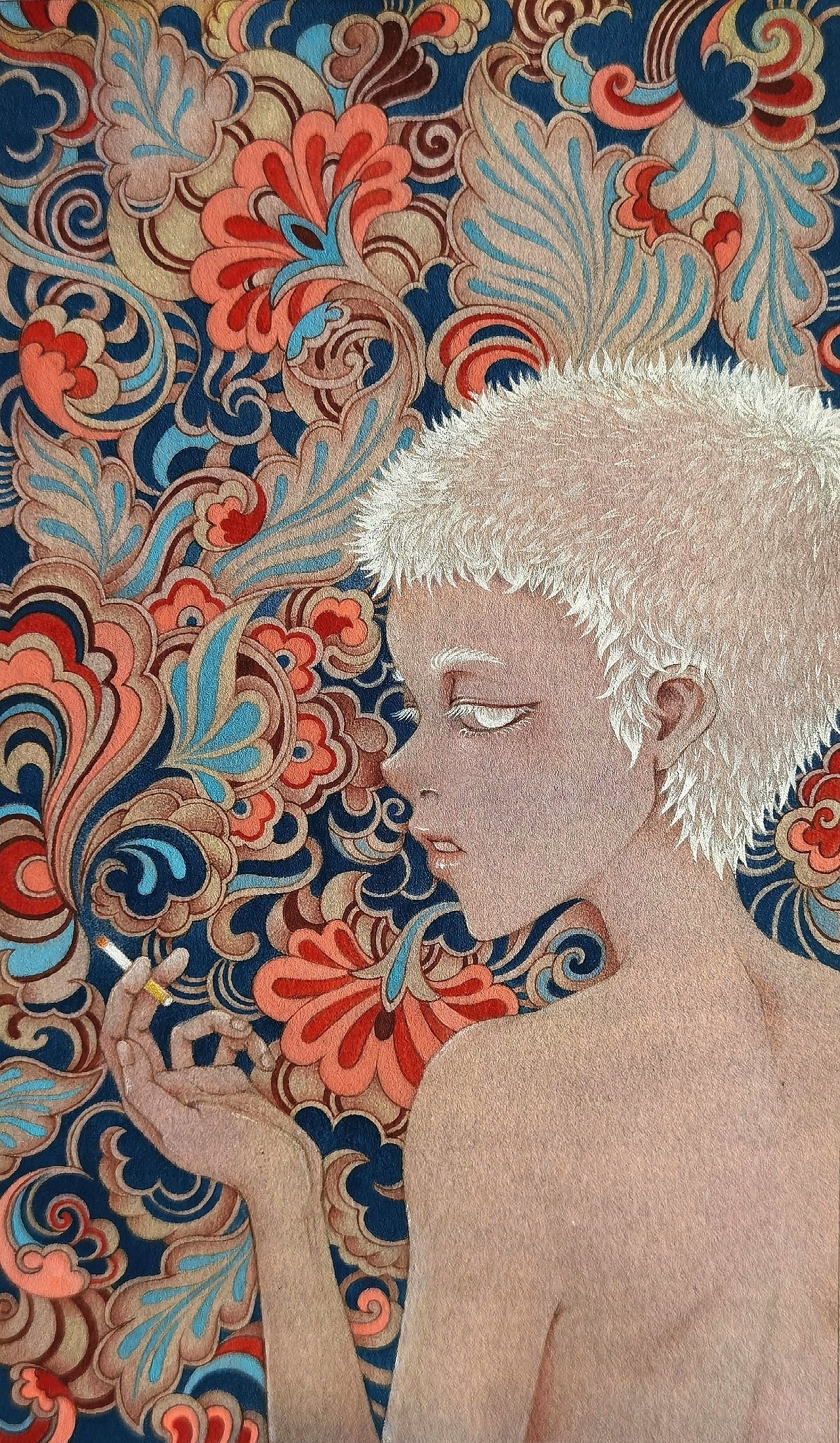 《煙》（圖ZMjQyNjQ1ODI4） - 繪畫 - 站酷設(shè)計(jì)師阿獄原創(chuàng)素材 - 站酷ZCOOL