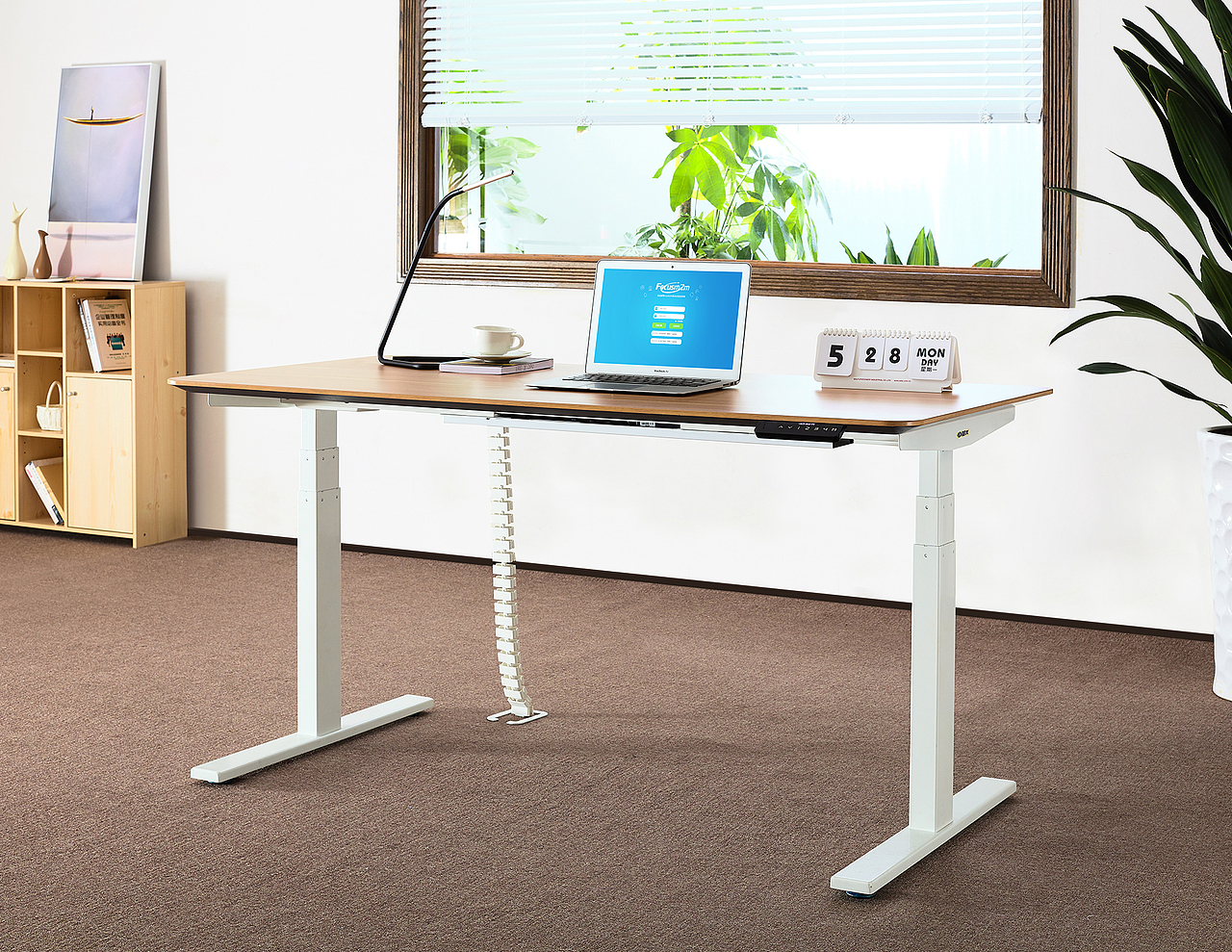 电动升降桌场景拍摄 办公书桌环境摄影 电脑台式桌拍照（图ZMTE5MTEwMzYw） - 产品摄影 - 站酷设计师野人笑摄影原创素材 - 站酷ZCOOL
