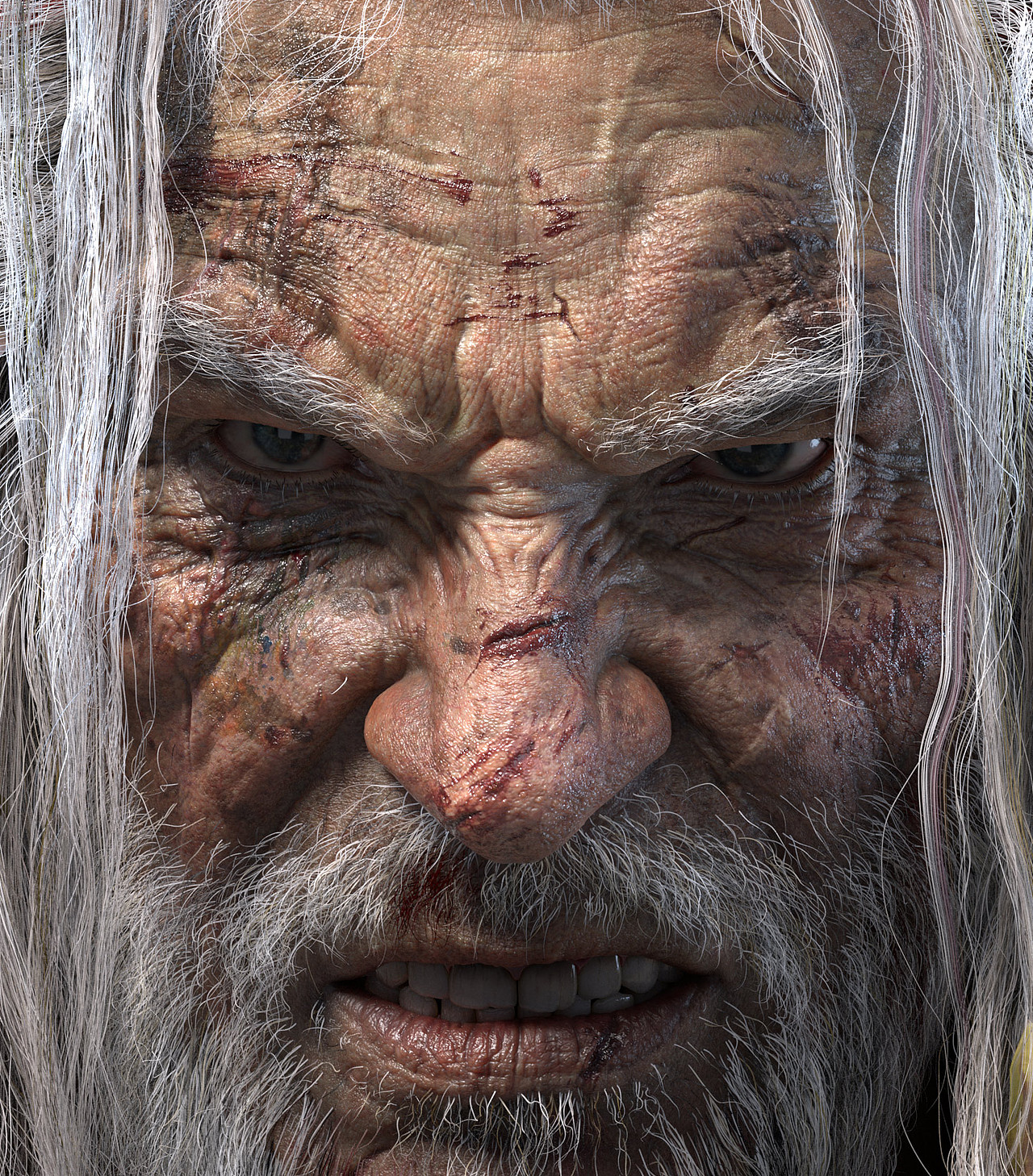 野蛮战士|三维|人物/生物|ming_xu_原创作品-站酷zcool