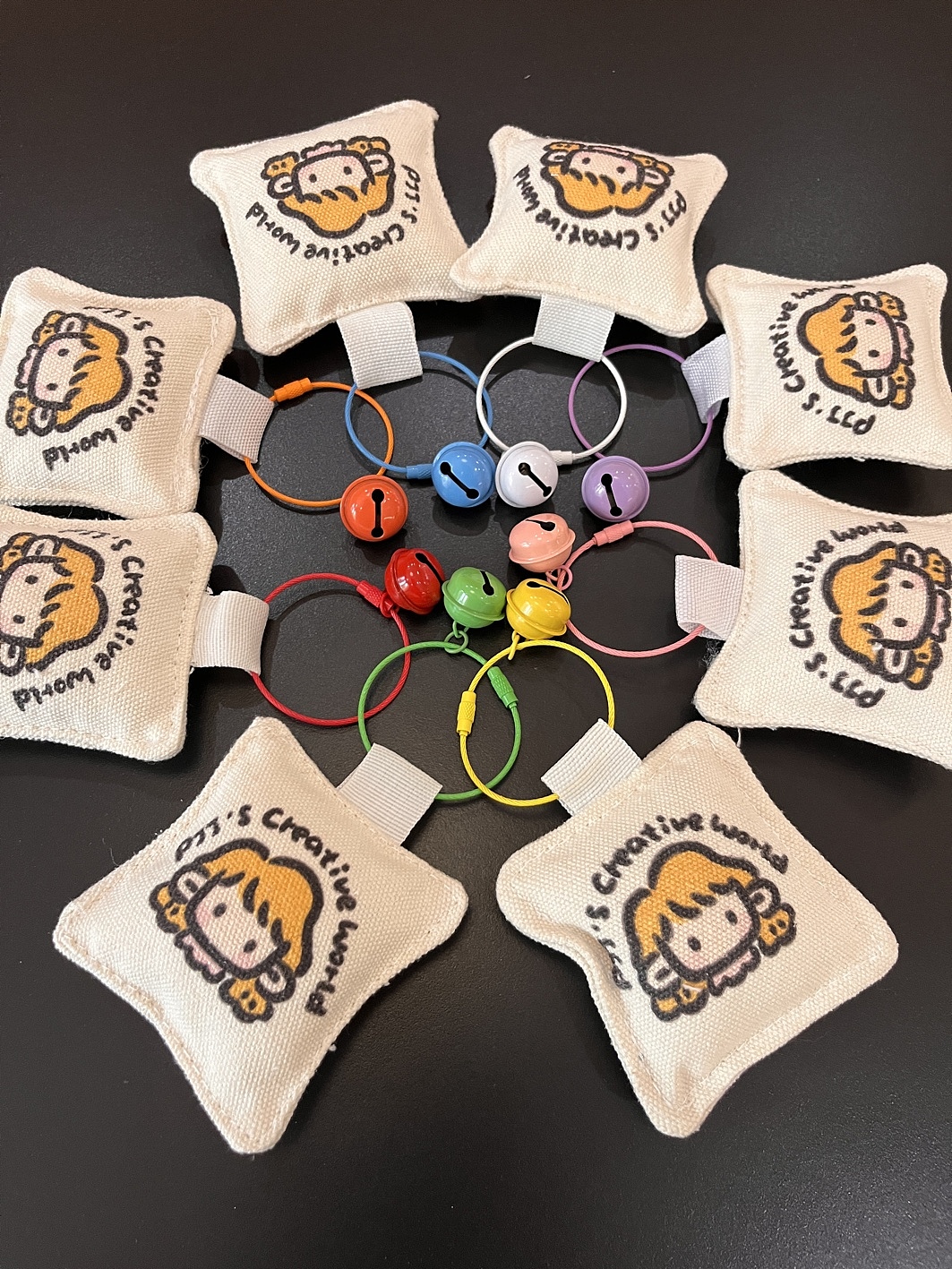 原创IP手工自制文创周边钥匙扣挂件