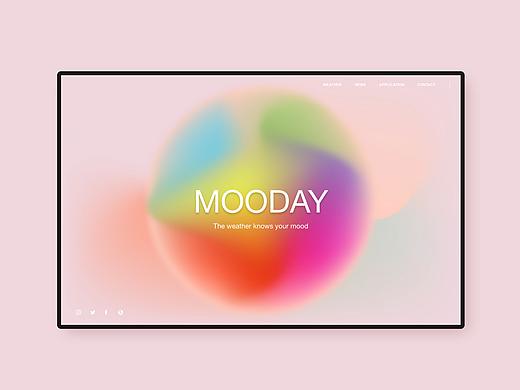 心情天 (mooday)（个人主页-ZNDk4MTk2NzI=） - 移动端网页 - 站酷设计师阿斯温月原创素材 - 站酷ZCOOL