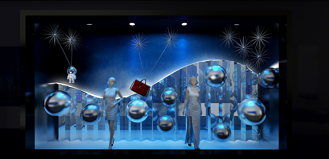 星际主题橱窗（图ZMjQ3NzExNTk2） - 场景 - 站酷设计师植物生命终结者原创素材 - 站酷ZCOOL