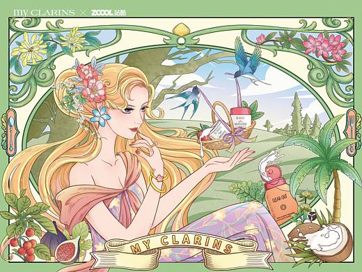 「my CLARINS寻找天然好食肌」#春之神#万物复苏