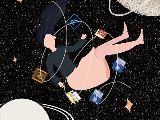 最近插画练习（插画小白的努力学习之路哈哈哈